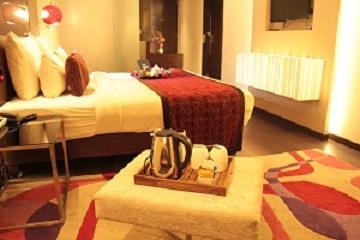 The Gaur Hotell Chandīgarh Exteriör bild
