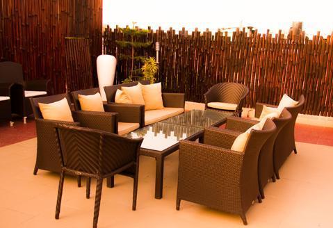 The Gaur Hotell Chandīgarh Exteriör bild